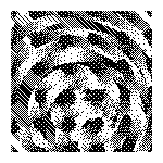 black & white abstract animation — SPACE\TIME series